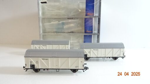 Roco H0 66198 Kühlwagen-Set 3 tlg. der DB in OVP PR7237