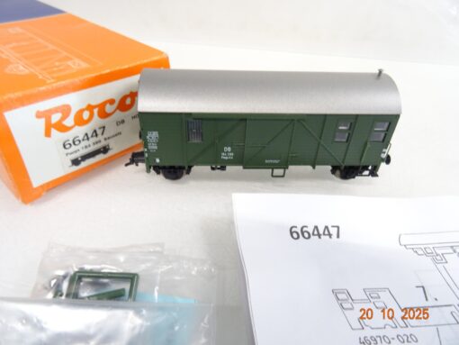 Roco H0 66447 Güterzugbegleitwagen der DB  in OVP RR4223 – Bild 3