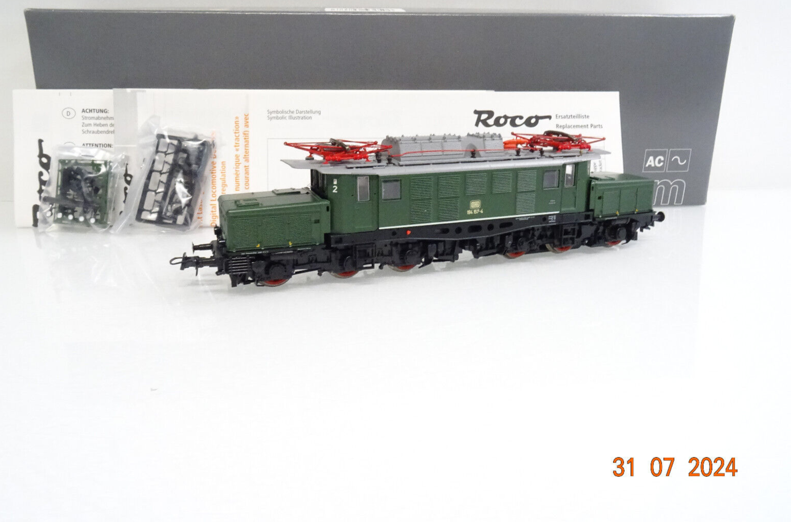 Roco H0 69868 AC E-Lok BR 194 157-4 der DB Digital in OVP LE4663
