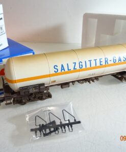 Roco H0 AC 47353.1 Kesselwagen Salzgitter Gas der DB gealtert in OVP RR3820