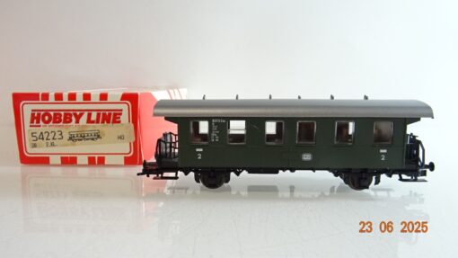 Roco H0 Hobby Line 54223 Personenwagen 2. Kl. der DB in OVP PR8618