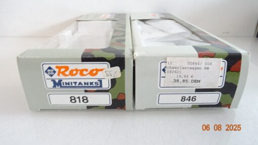Roco H0 Minitanks Leerverpackung 2Stück siehe Foto PK385