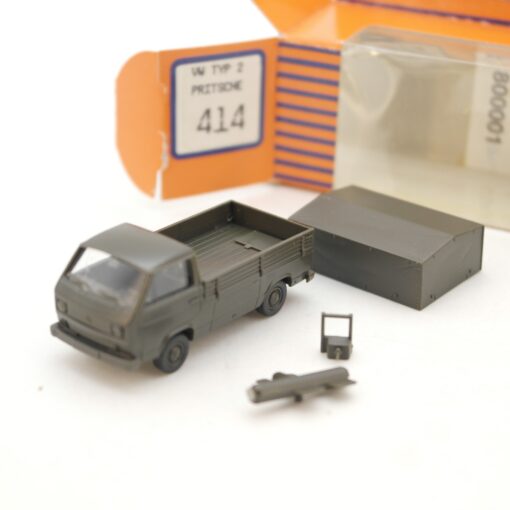 Roco Minitanks 1:87 414 VW Bus T2 Pritsche neuwertig in OVP QR2771 – Bild 4