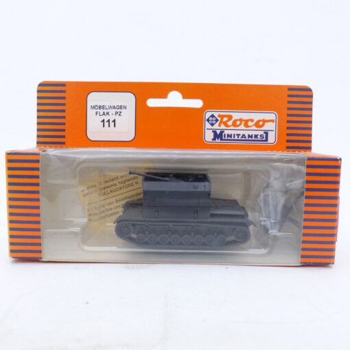 Roco Minitanks 1:87 H0 111 Möbelwagen Flak-Panzer Militär in OVP EX7710 – Bild 4
