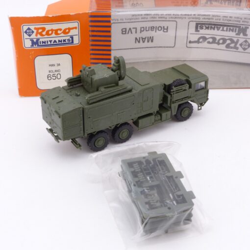 Roco Minitanks H0 1:87 650 MAN 3A Roland LVB Bundeswehr in OVP EX4840 – Bild 3