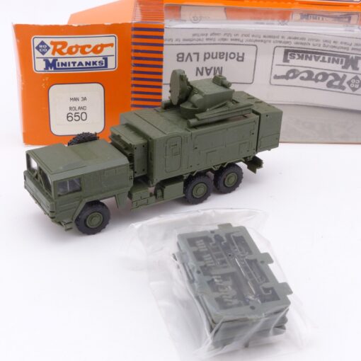 Roco Minitanks H0 1:87 650 MAN 3A Roland LVB Bundeswehr in OVP EX4840