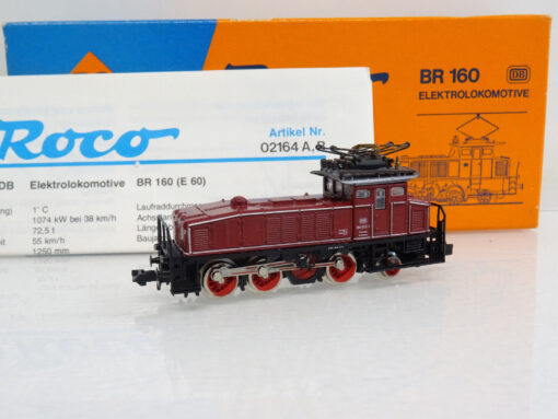 Roco N 02164A E-Lok BR 160 012-1 der DB in OVP LE1759
