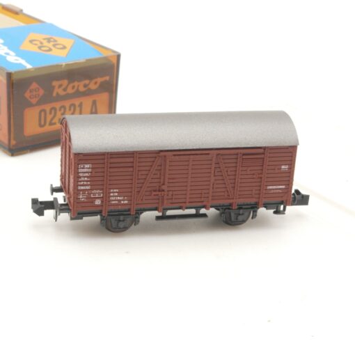 Roco N 02321 A gedeckter Güterwagen der DB in OVP RR462 – Bild 3