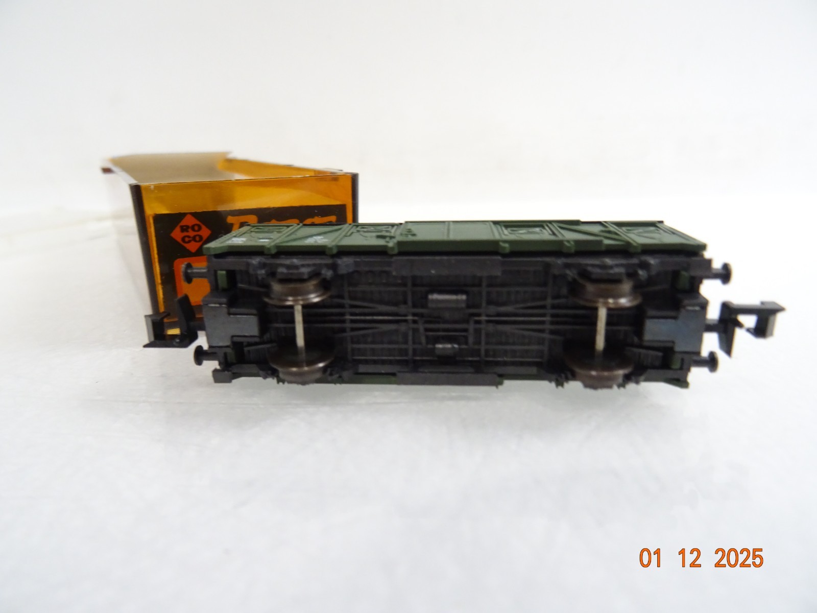 Roco N 02329 D gedeckter Güterwagen der DB in OVP RR5128 – Bild 4