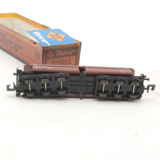Roco N 02365 B Selbstentladewagen mit Ladung der DB in OVP RR3577 – Bild 4
