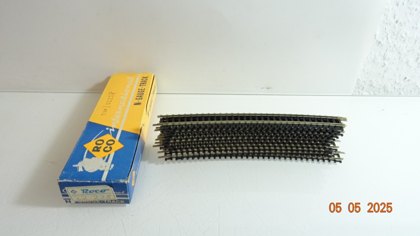 Roco N 22228 Gebogenes Gleis 10Stück in OVP siehe Foto CK7975 – Bild 3