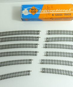 Roco N 22228 Gebogenes Gleis 10Stück in OVP siehe Foto CK7975