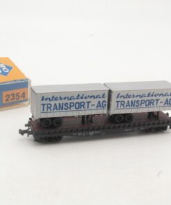 Roco N 2354 Flachwagen International Transport in OVP RR4723
