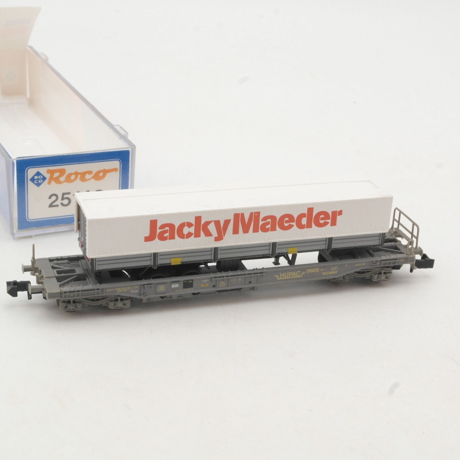 Roco N 25146 Taschenwagen Jacky Maeder der SBB in OVP RR5771 – Bild 3