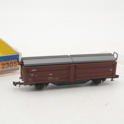 Roco N Hubschiebedachwagen der DB in EVP RR3014