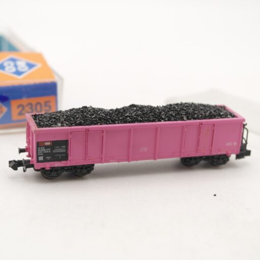 Roco N offener Güterwagen mit Ladung der SBB in EVP RR2236