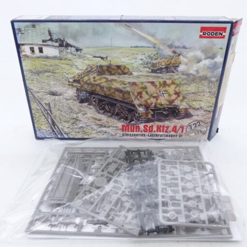 Roden 1:72 Bausatz 722 Mun.Sd.Kfz.4/1 Gleisketten-Lastkraftwagen 3t OVP EX6263 – Bild 3