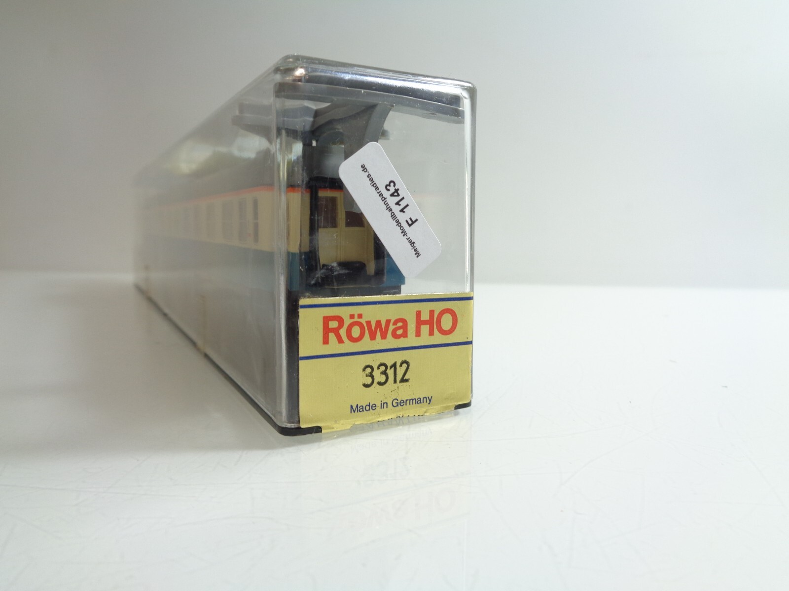 Röwa H0 3212 AC Abteilwagen Personenwagen 1.Kl. der DB in OVP F1143 – Bild 3