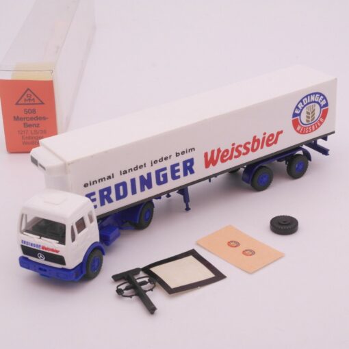 Roskopf 1:87 508 Mercedes Benz 1217 Sattelzug Erdinger Weissbier in OVP EZ7095