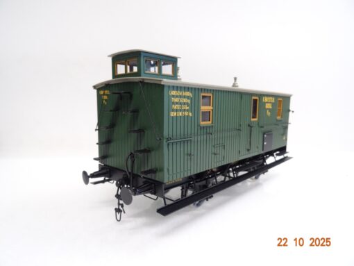 SMT Spur 0 3.26 Postwagen Post C der K.Bay.Sts.B. Messingmodell in OVP JL3775 – Bild 3