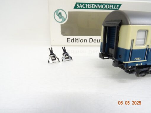 Sachsenmodelle H0 13570 Bahnpostwagen Post mr-a/26 der DBP in OVP JL481 – Bild 3