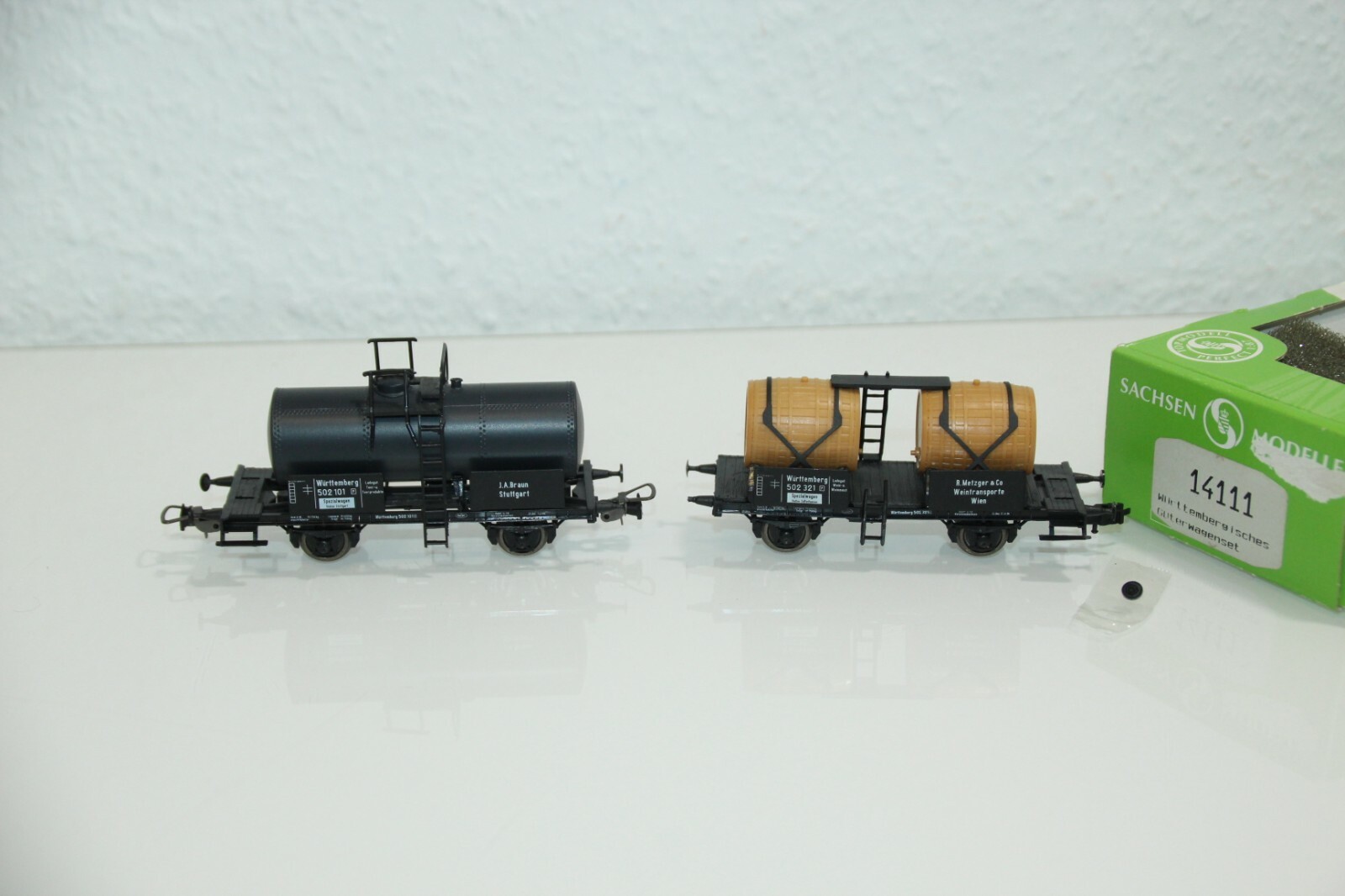 Sachsenmodelle H0 14111 Württembergisches Güterwagenset in OVP GS2835