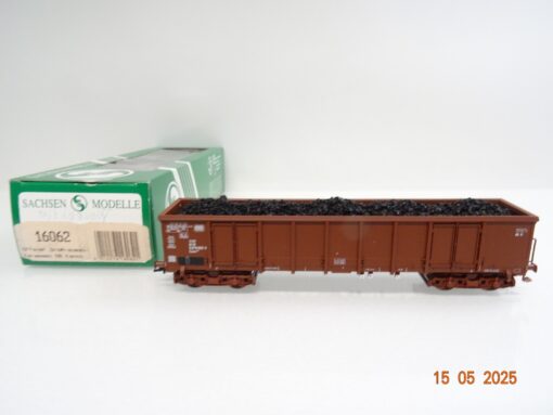 Sachsenmodelle H0 16062 Hochbordwagen mit Ladung der DB in OVP PR7684