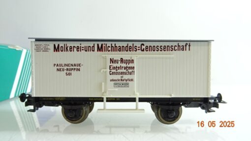 Sachsenmodelle H0 16136 AC Kühlwagen Molkerei Neuruppin der KPEV in OVP PR7714 – Bild 3