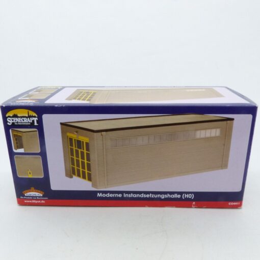 Scenecraft Liliput H0 CO4411 Moderne Instandsetzungshalle in OVP EX5442