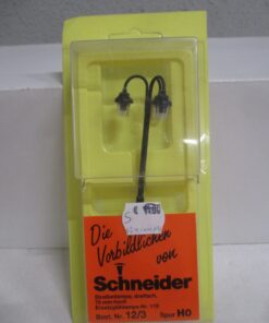 Schneider H0 12/3 Straßenlampe, dreifach 70 mm hoch m.OVP WZ6089