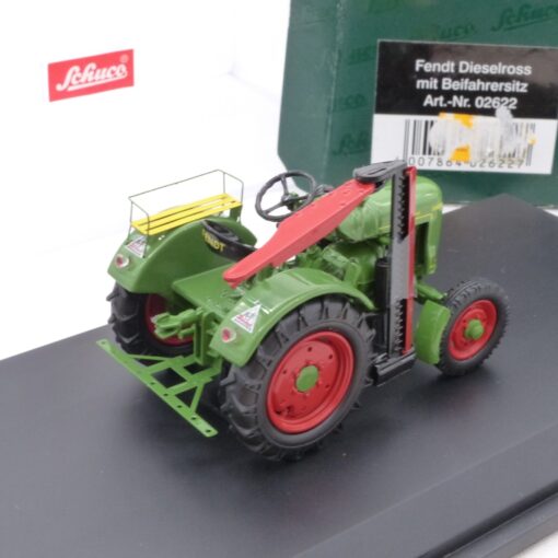 Schuco 1:43 02622 Fendt Dieselross mit Beifahrersitz in OVP EX6565 – Bild 3