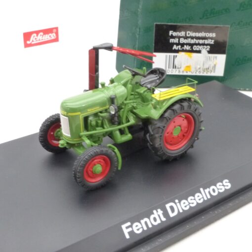 Schuco 1:43 02622 Fendt Dieselross mit Beifahrersitz in OVP EX6565