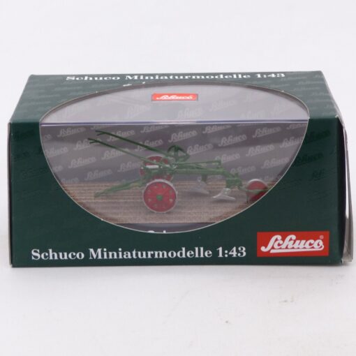 Schuco 1:43 03312 2-Schar-Pflug Anhänger in OVP EX6561 – Bild 4