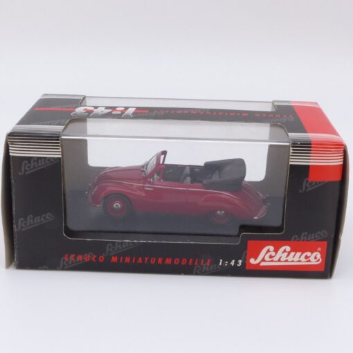 Schuco 1:43 Nr.: 02371 DKW 3/6 Cabrio rot, in OVP EX2169 – Bild 4