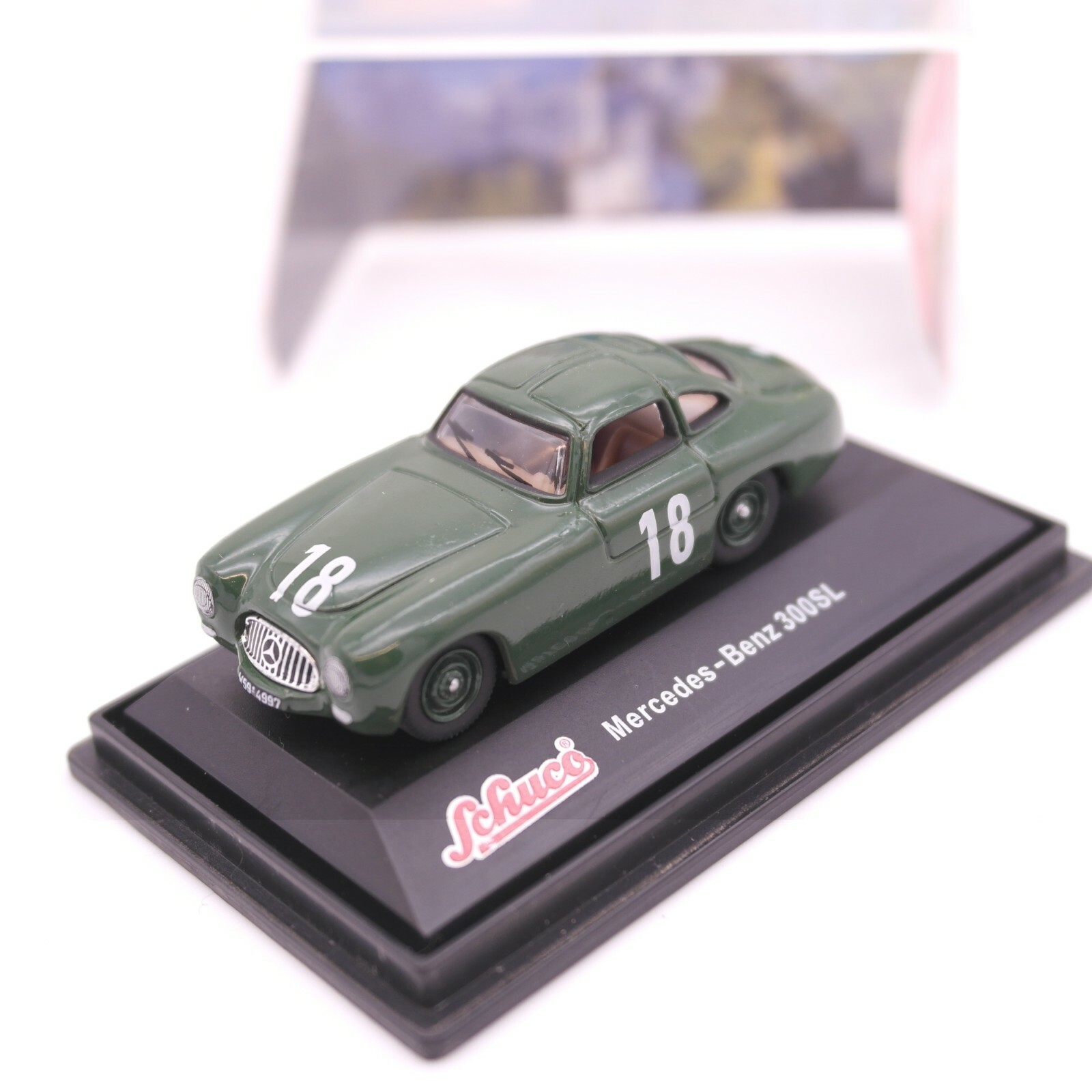 Schuco 1:72 Mercedes Benz 300SL #18 in OVP RT790