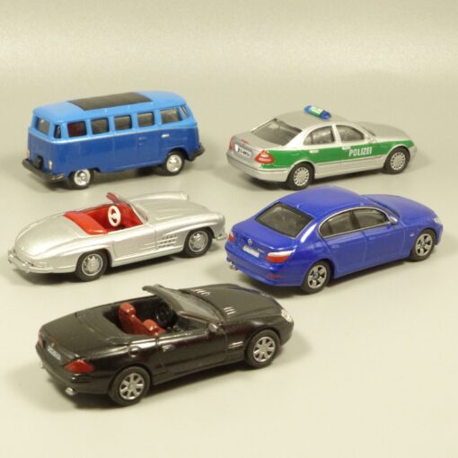 Schuco 1:87 5er-Pack diverse PKW Modelle in Tüte siehe Bilder o. EX5045 – Bild 3