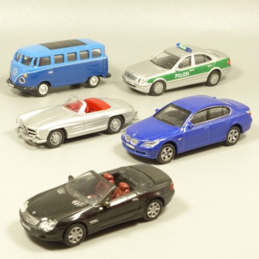 Schuco 1:87 5er-Pack diverse PKW Modelle in Tüte siehe Bilder o. EX5045