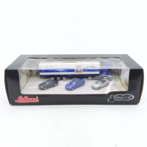 Schuco 1:87 9655 PKW Modelle und ein LKW Modell im 4er-Set in OVP EX9052 – Bild 5