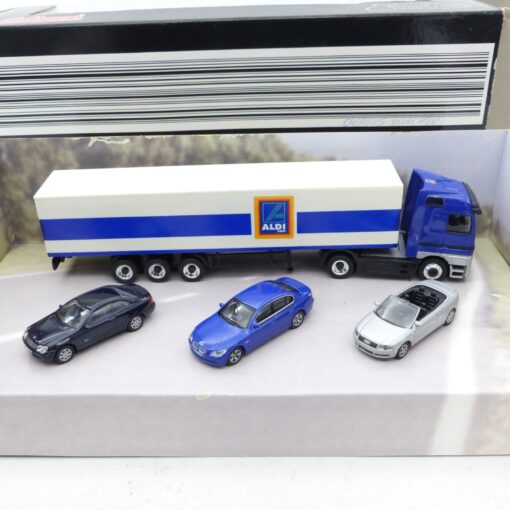 Schuco 1:87 9655 PKW Modelle und ein LKW Modell im 4er-Set in OVP EX9052