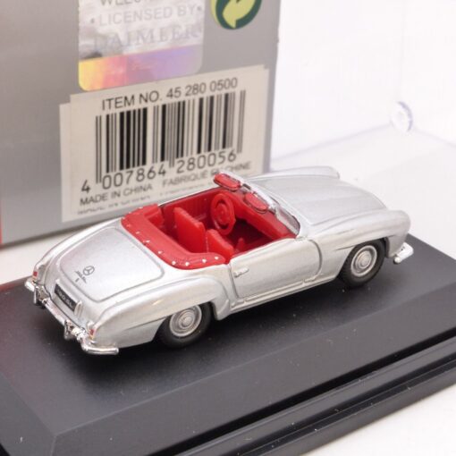 Schuco 1:87 Nr.: 452800500 Mercedes Benz 190 SL metallic, in OVP EX34 – Bild 3