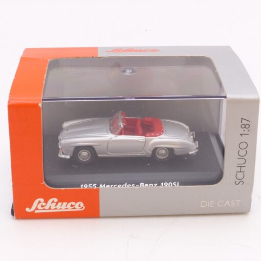 Schuco 1:87 Nr.: 452800500 Mercedes Benz 190 SL metallic, in OVP EX34 – Bild 4