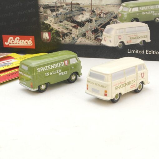 Schuco 1:90 05812 VW T1 Kasten VW T2 Bus Spaten Limitiert in OVP RG7668 – Bild 3
