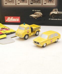 Schuco 1:90 50171049 VW Golf I + Mercedes Unimog PTT Limitiert in OVP RG7672