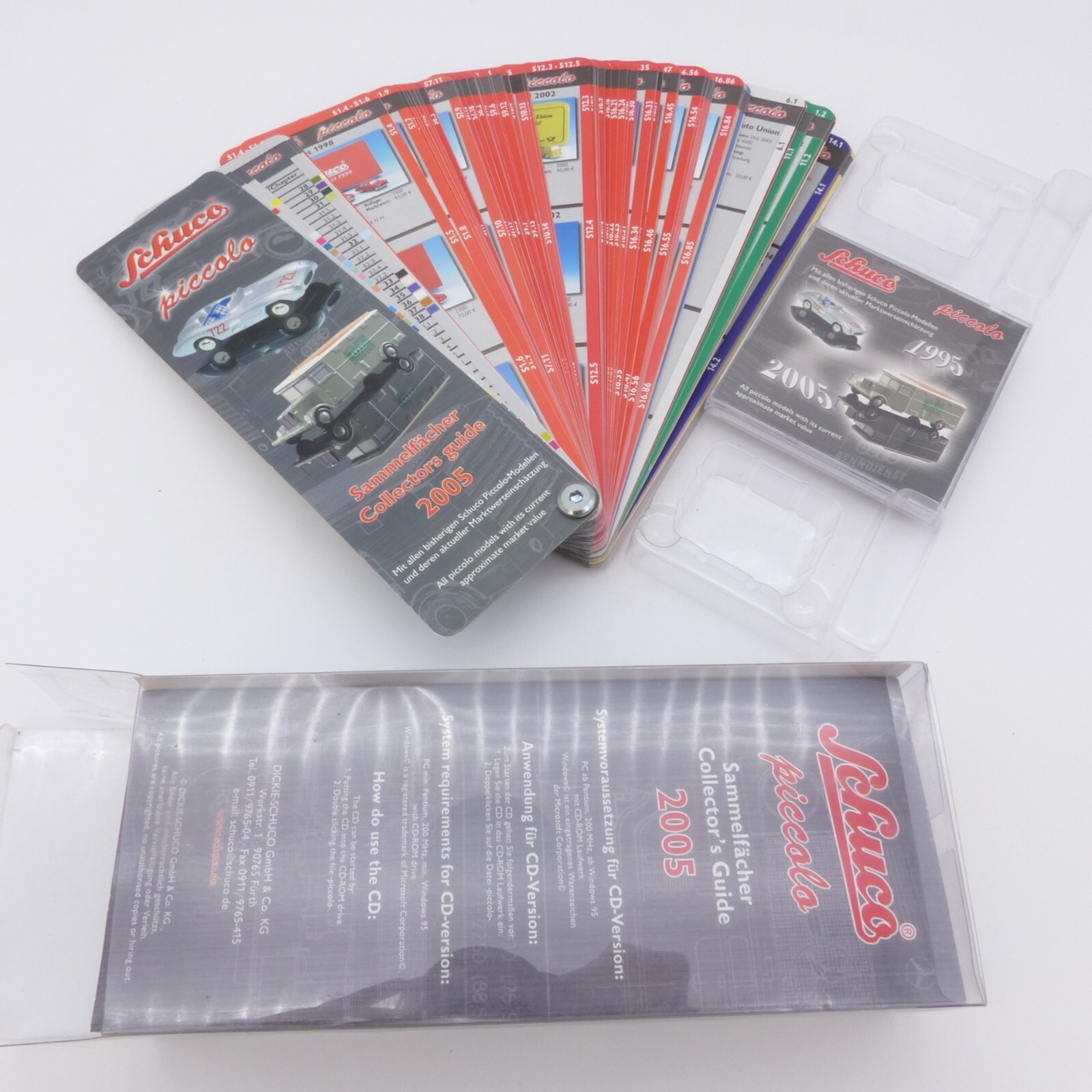 Schuco Picco Nr.: 01667 Sammelfächer Collector´s Guide 2005, in OVP EX2372