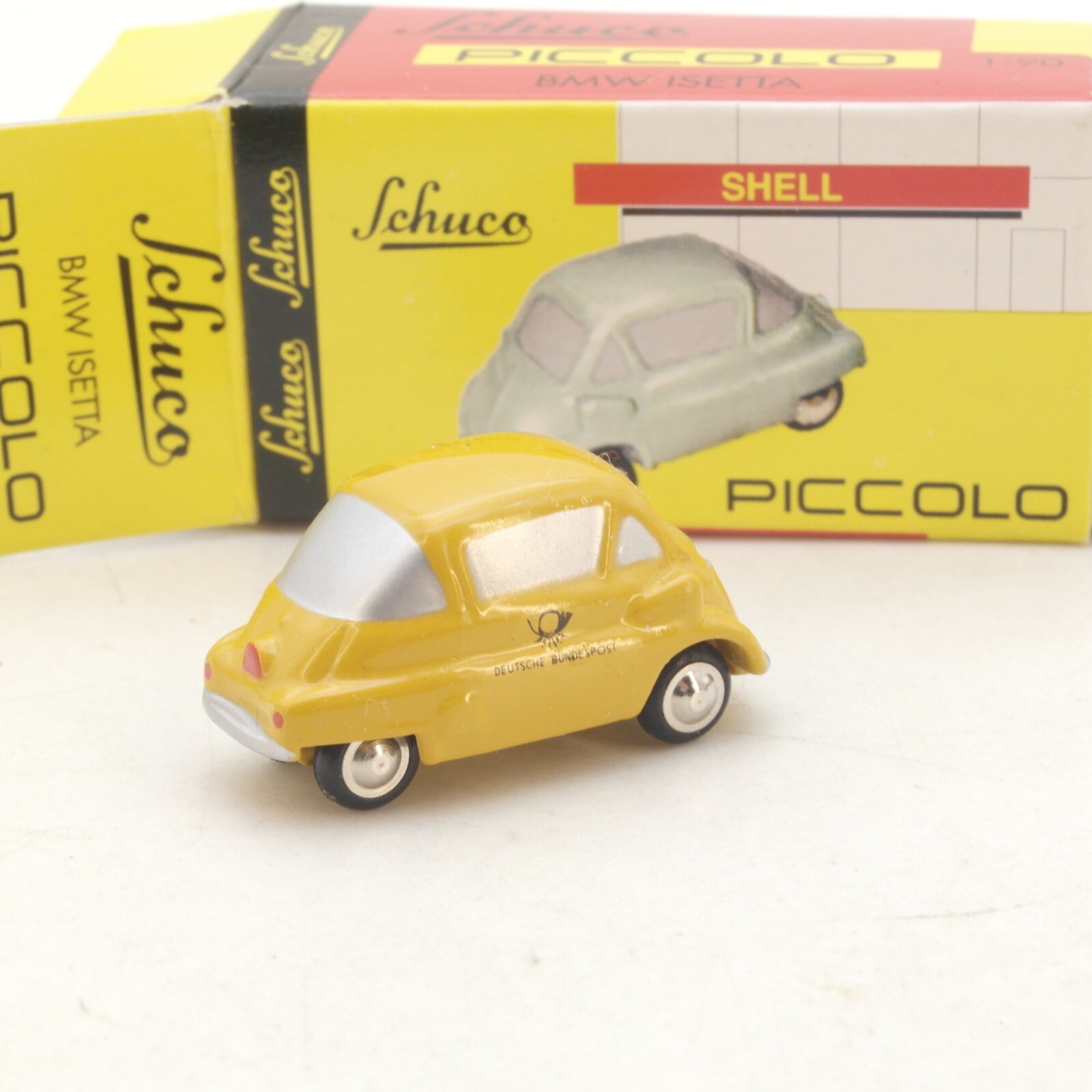 Schuco Piccolo 1:90 BMW Isetta Deutsche Post in OVP RG7885 – Bild 3