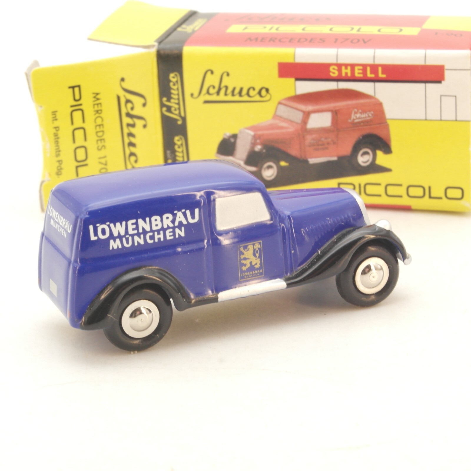 Schuco Piccolo 1:90 Mercedes 170V Löwenbräu in OVP RG7897 – Bild 3