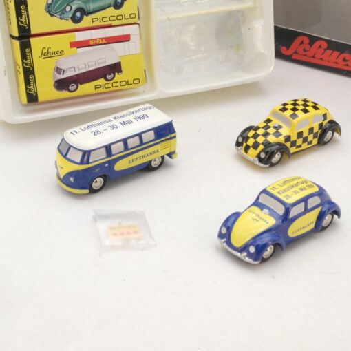 Schuco Piccolo 1:90 VW Lufthansa Set 11. Klassikertage in OVP RG9036 – Bild 3