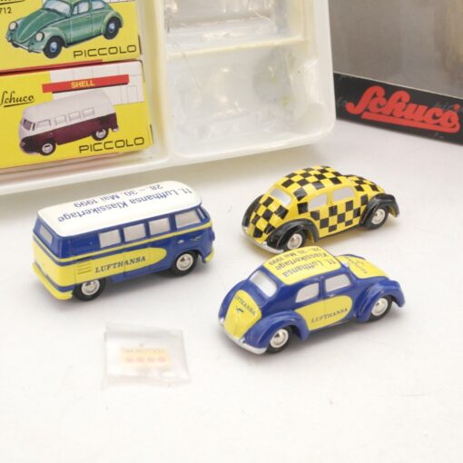 Schuco Piccolo 1:90 VW Lufthansa Set 11. Klassikertage in OVP RG9036 – Bild 4