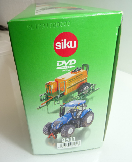 Siku Farmer 1:32  8511 New Holland mit Amazone Feldspritze +DVD in OVP AR7917 – Bild 6