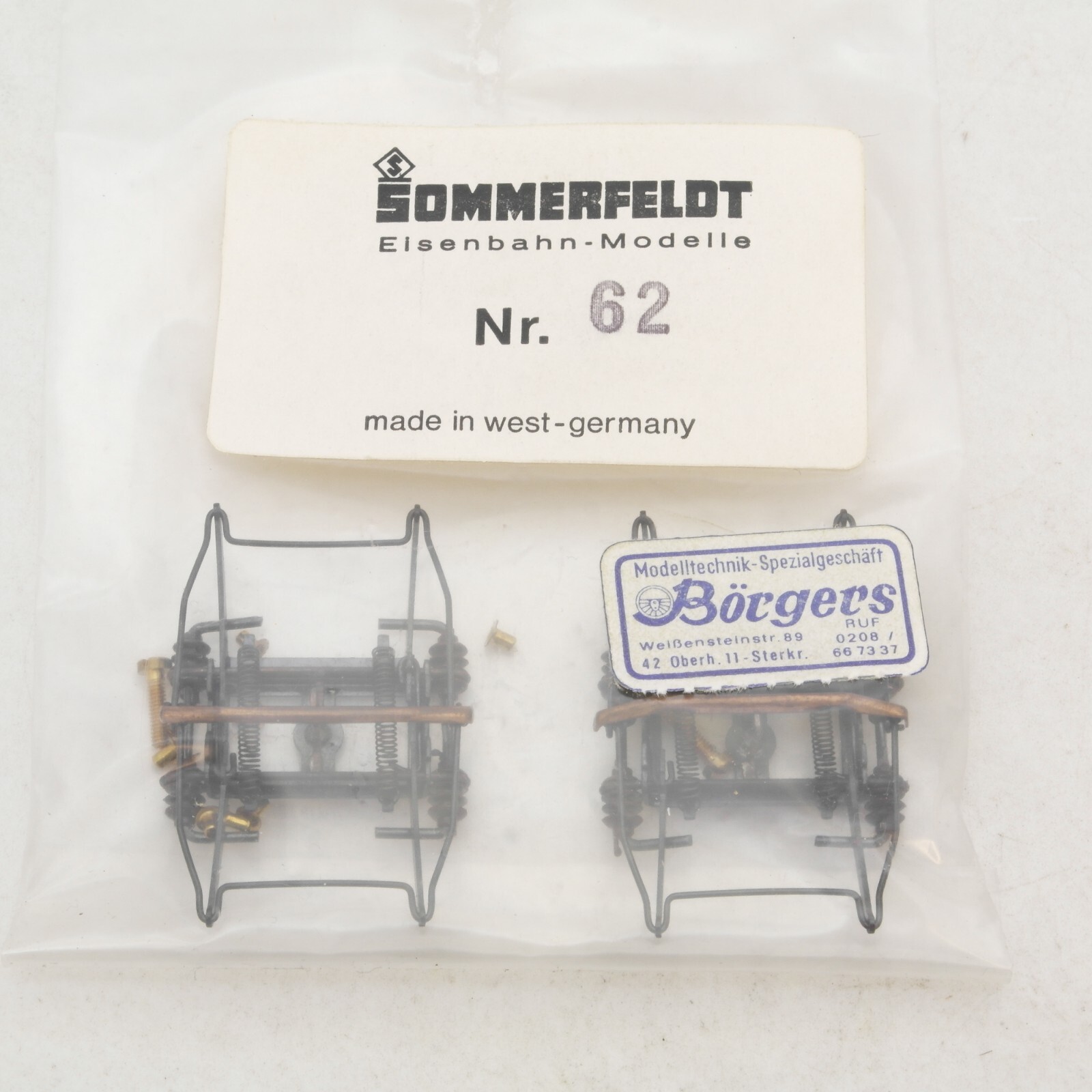 Sommerfeldt H0 62 Stromabnehmer in OVP RG4944